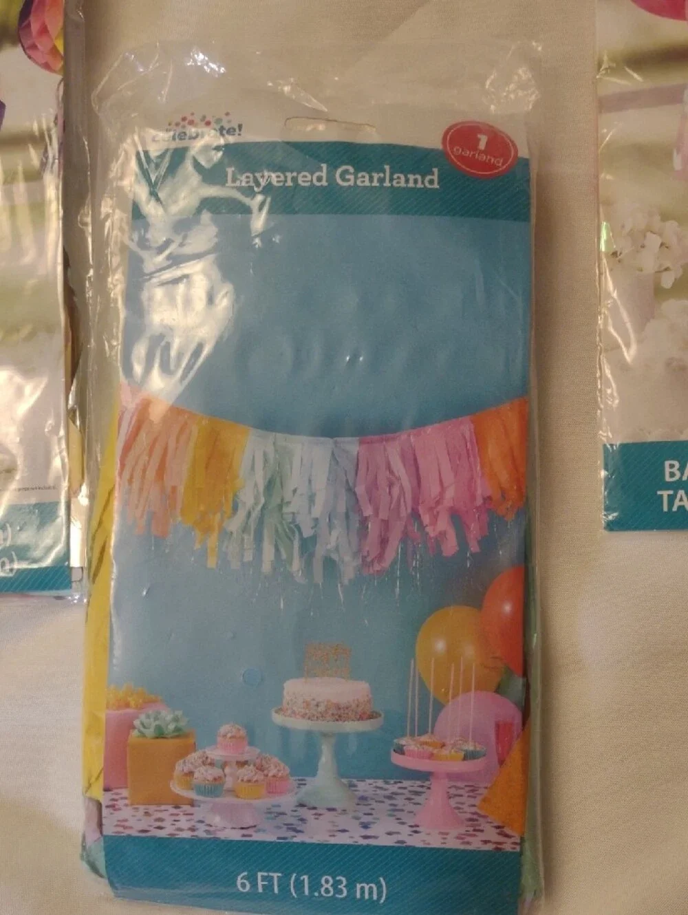 Bundle Of New Birthday Party Decorations & Goodies - Multicolor
